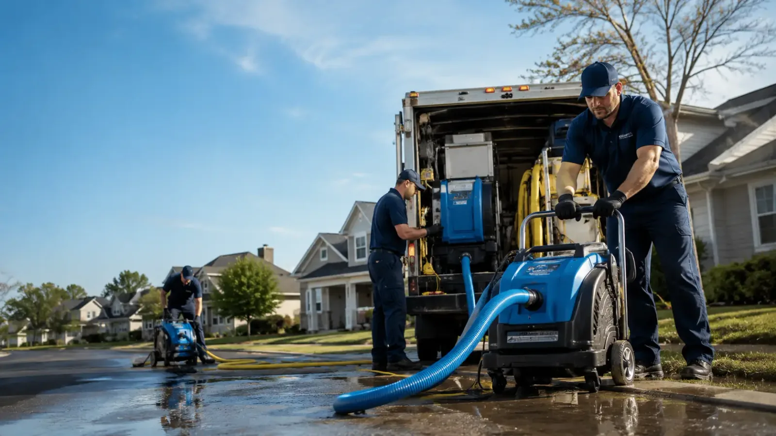 Flood Damage Cleanup in Sod, WV